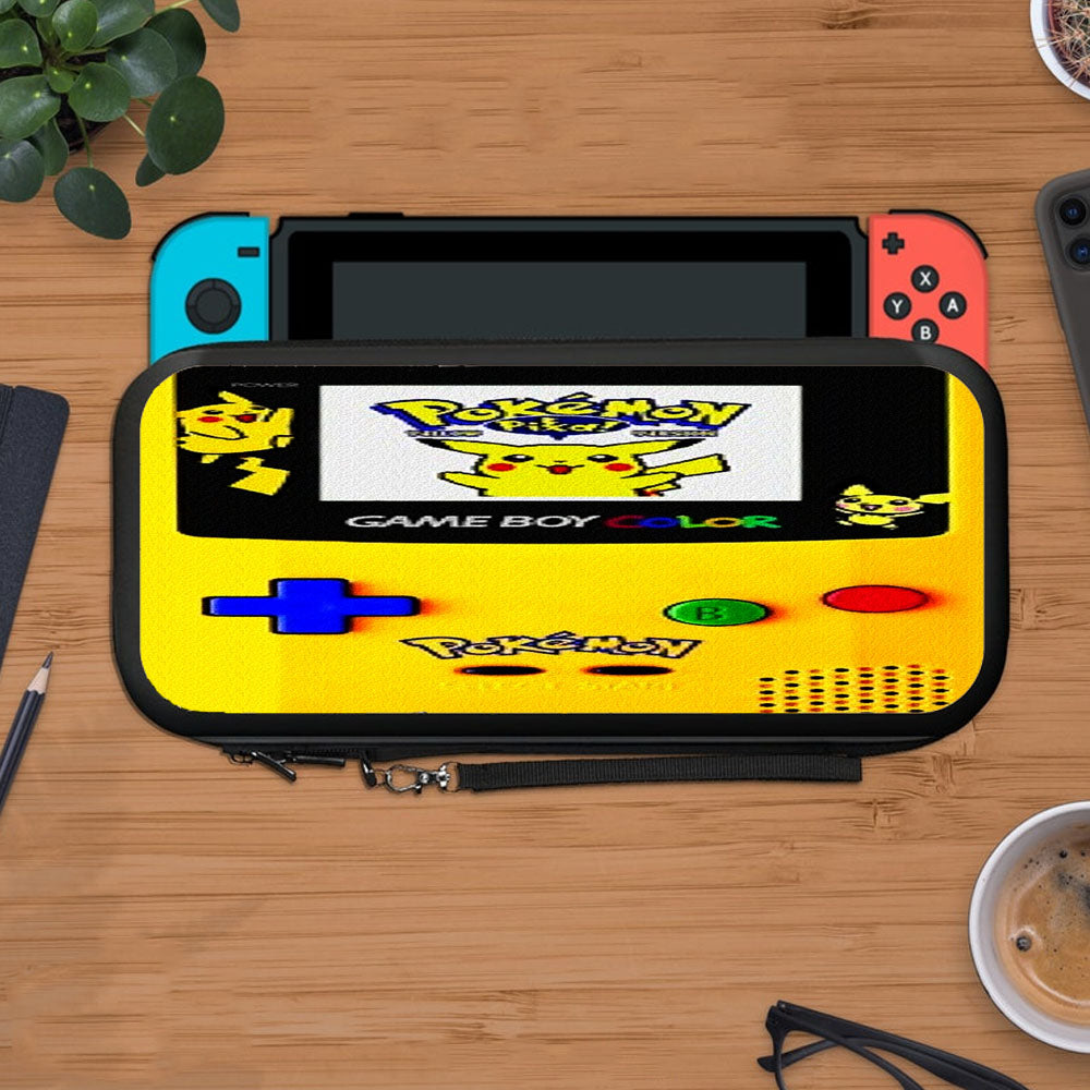 Pikachu Gameboy Texture Protective Carry Switch Nintendo Switch 2 Case