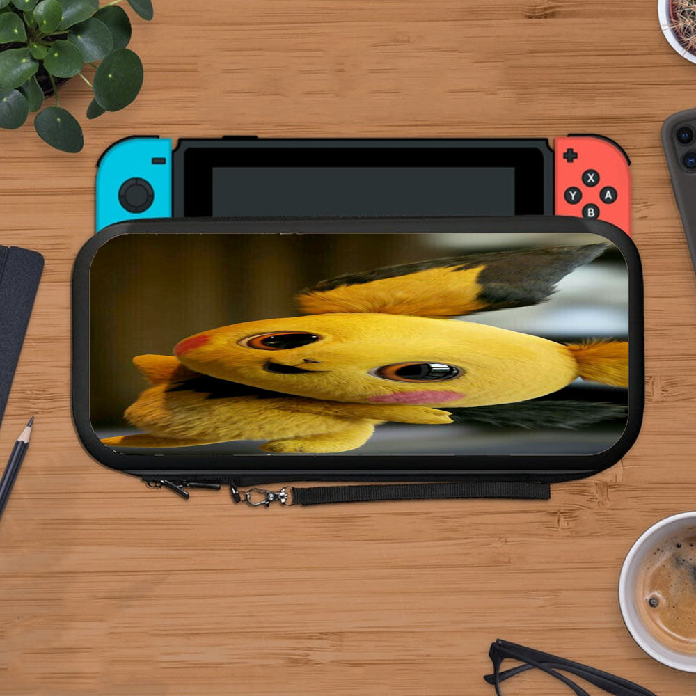 Pikachu Movie Poster Protective Carry Switch Nintendo Switch 2 Case