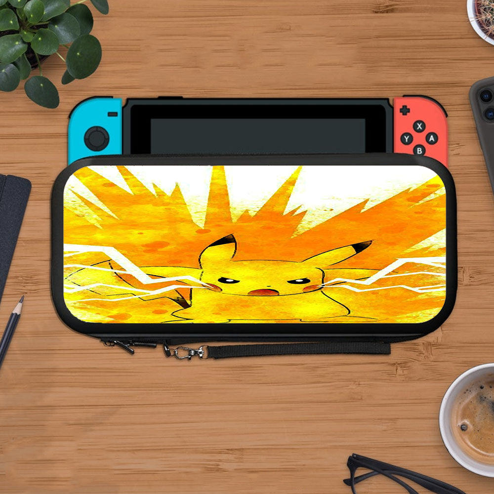 Pikachu Storm Drawing Protective Carry Switch Nintendo Switch 2 Case