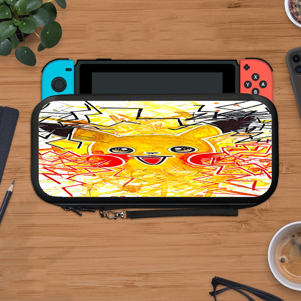Pikachu Watercolor Protective Carry Switch Nintendo Switch 2 Case
