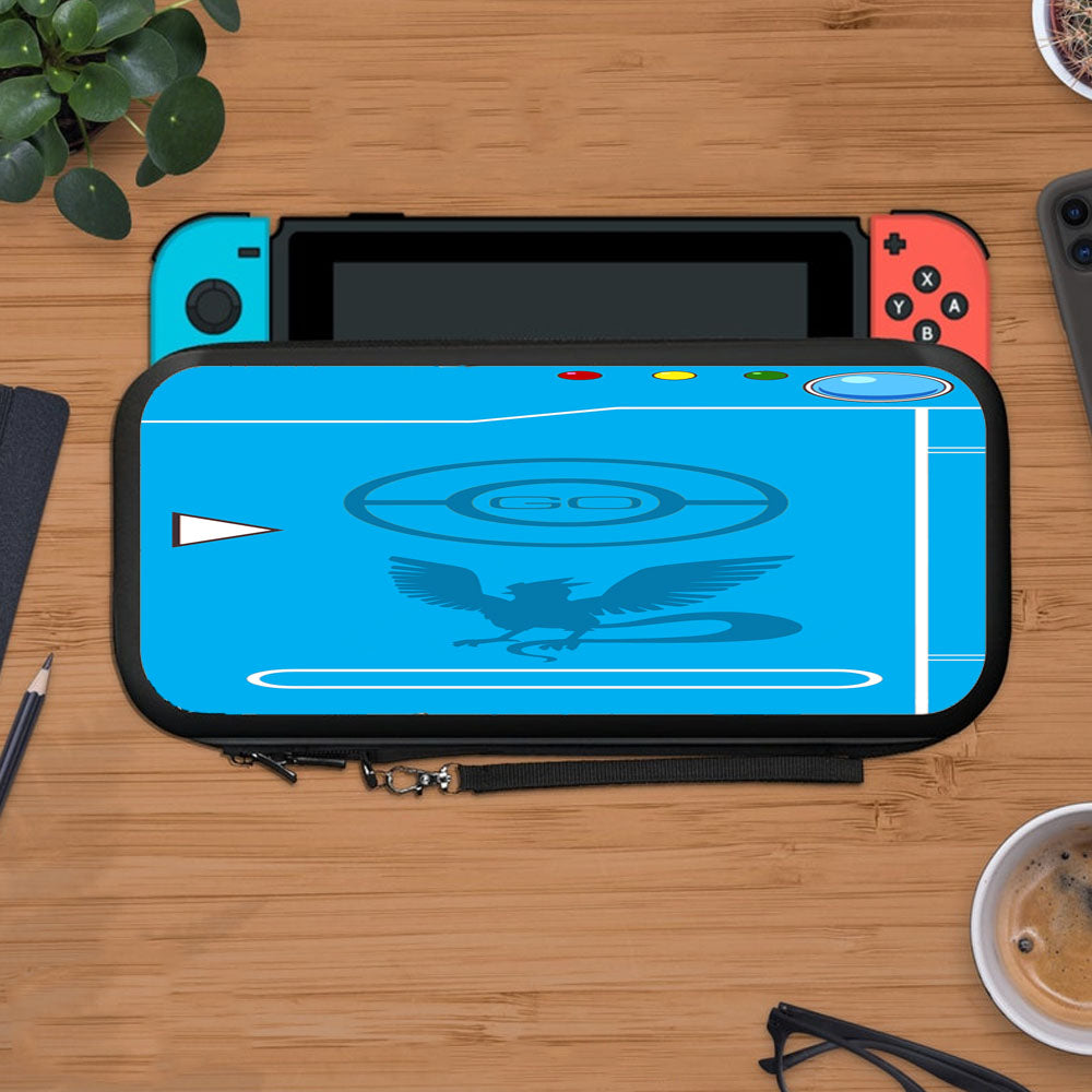 Pokedex Blue Team Mystic 2 Protective Carry Switch Nintendo Switch 2 Case
