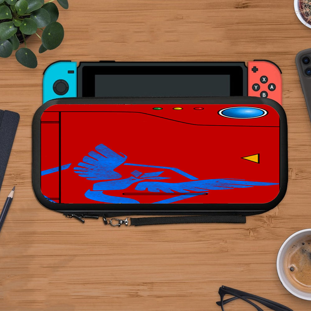 Pokedex Red Team Mystic Protective Carry Switch Nintendo Switch 2 Case