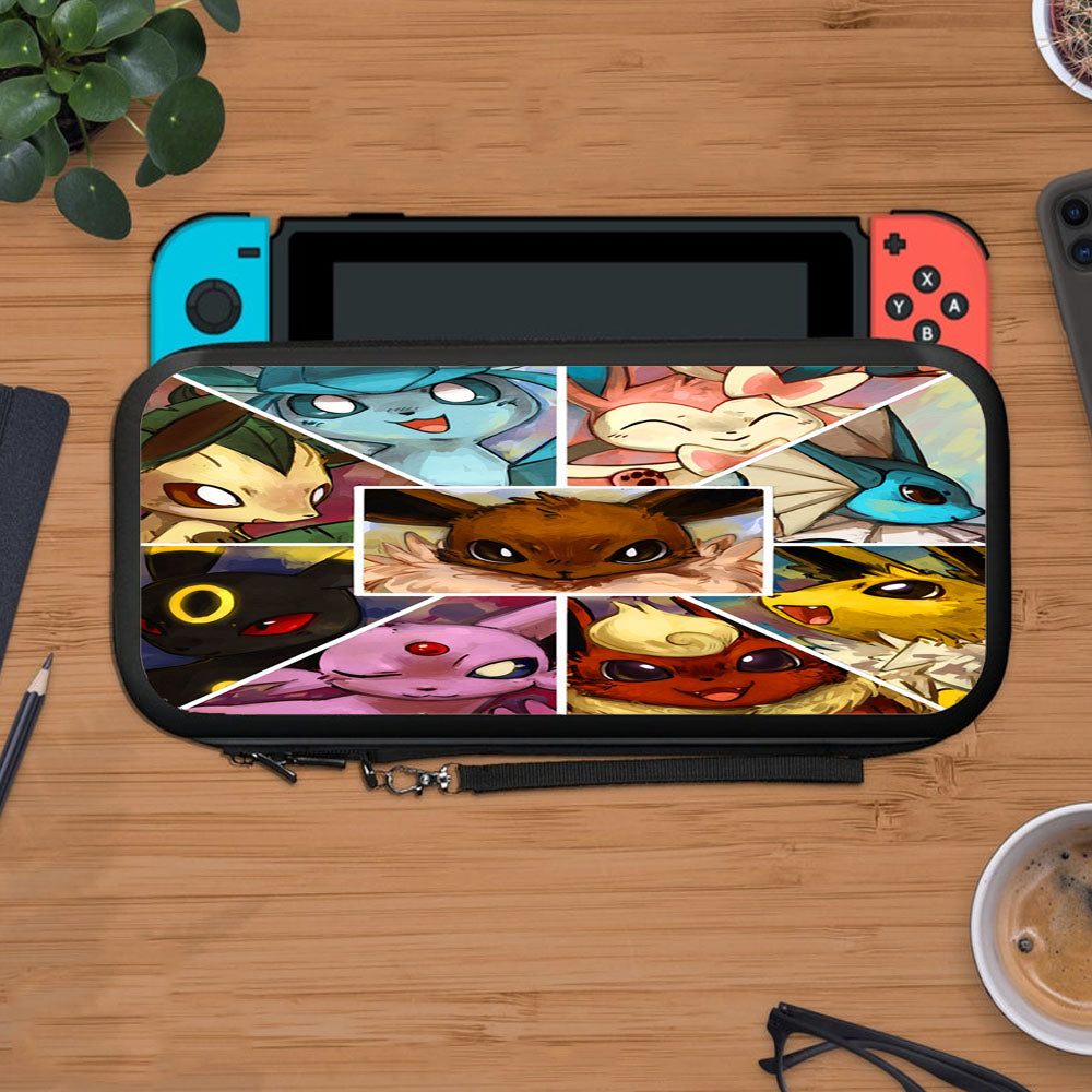 Pokemon Collage Protective Carry Switch Nintendo Switch 2 Case