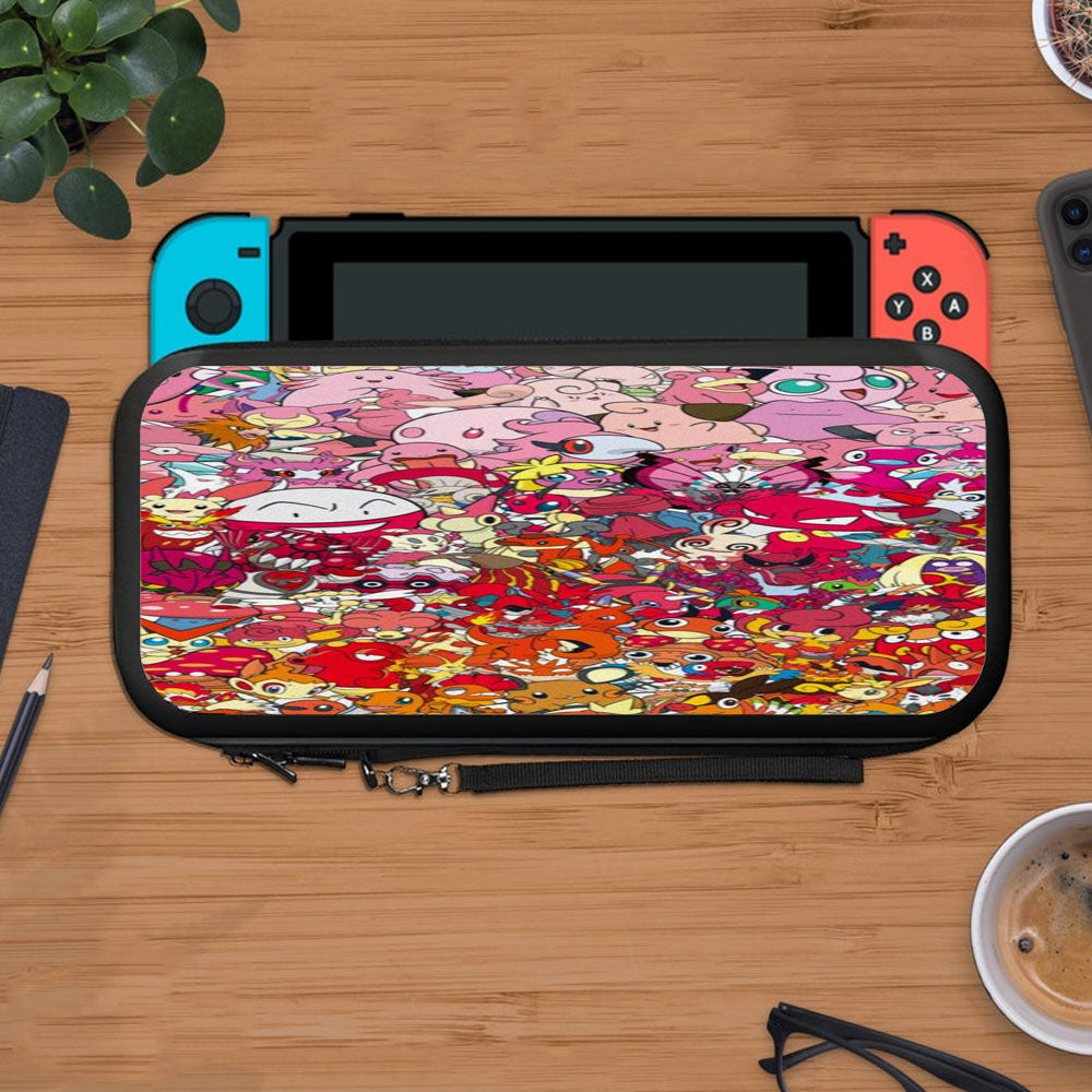 Pokemon Color Spectrum Pink To Orange Protective Carry Switch Nintendo Switch 2 Case