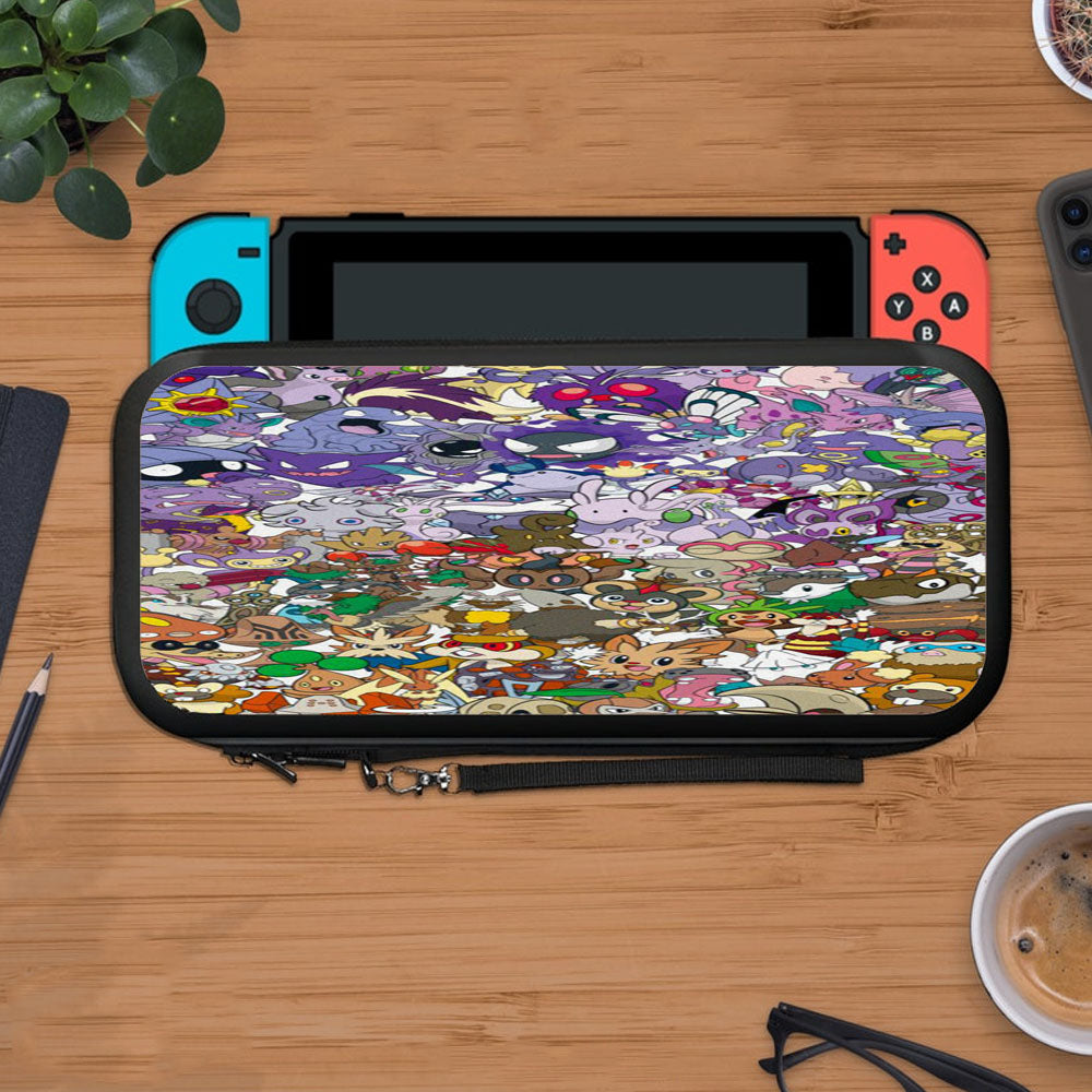 Pokemon Color Spectrum Purple To Brown Protective Carry Switch Nintendo Switch 2 Case