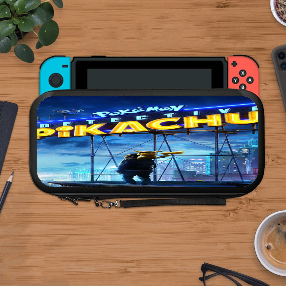 Pokemon Detective Pikachu City Protective Carry Switch Nintendo Switch 2 Case