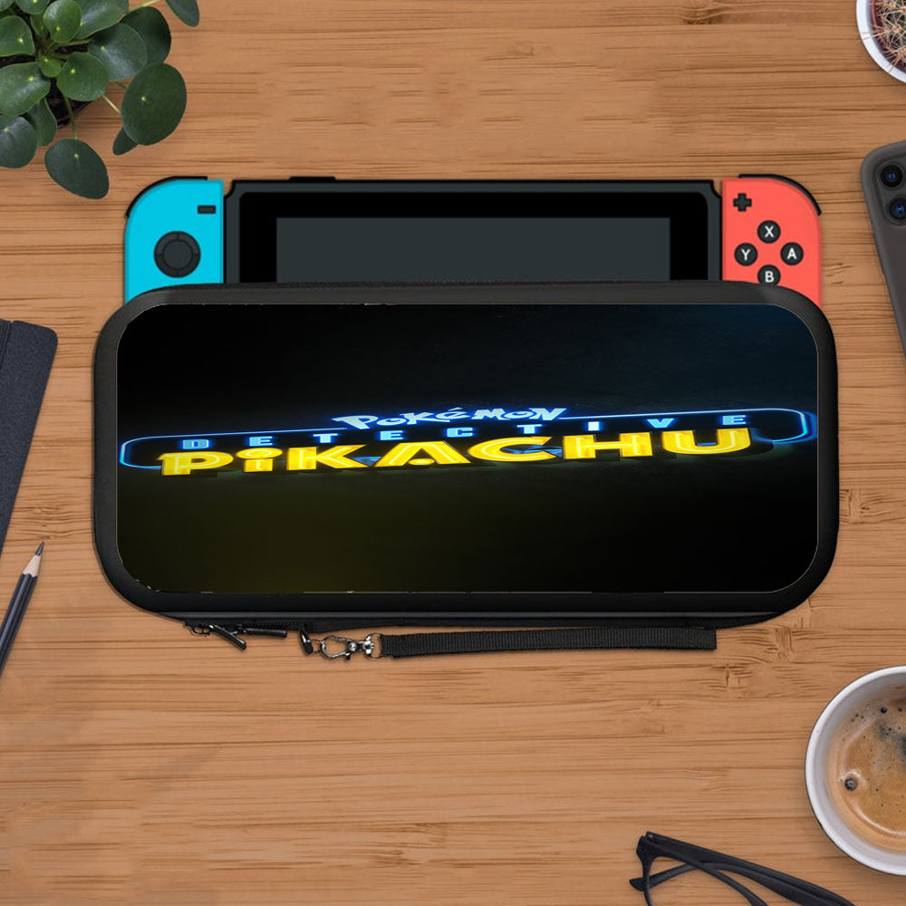 Pokemon Detective Pikachu Title Protective Carry Switch Nintendo Switch 2 Case
