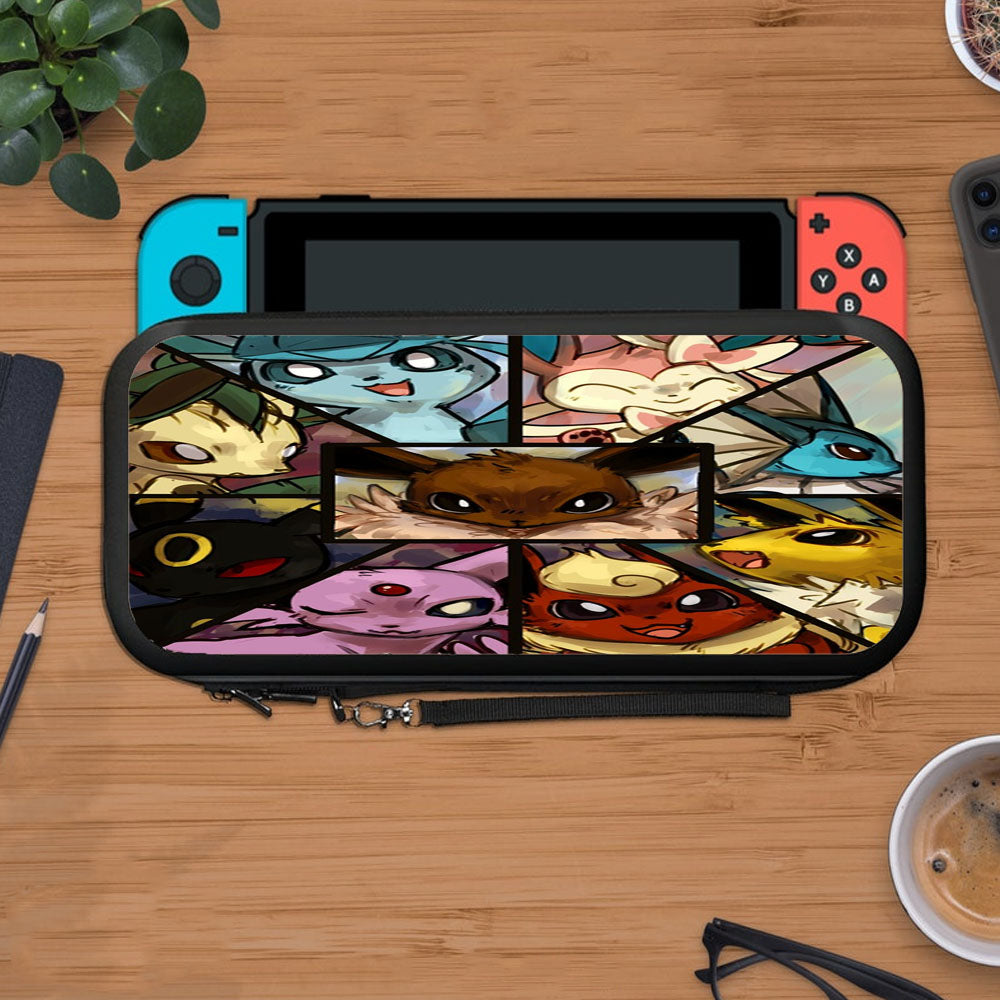 Pokemon Eevee Collage Protective Carry Switch Nintendo Switch 2 Case