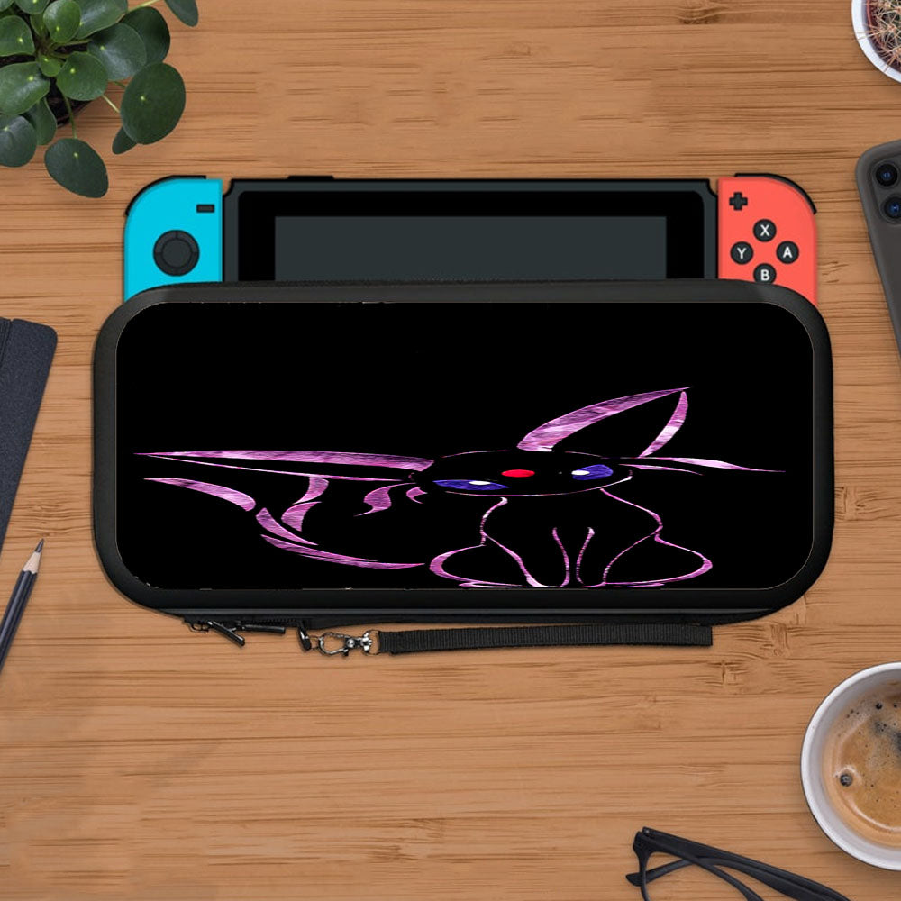 Pokemon Espeon Purple Siluet Protective Carry Switch Nintendo Switch 2 Case