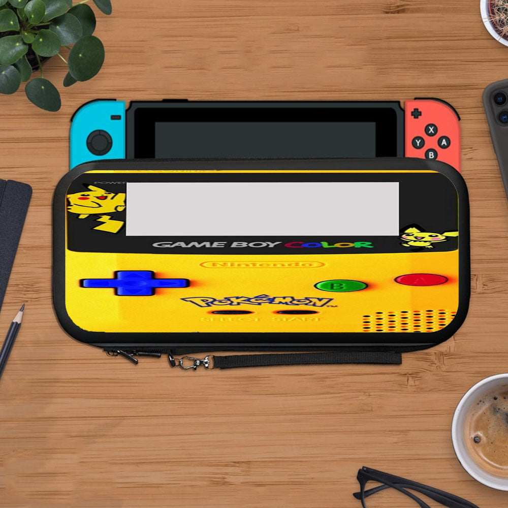 Pokemon Game Boy Color Pikachu Protective Carry Switch Nintendo Switch 2 Case