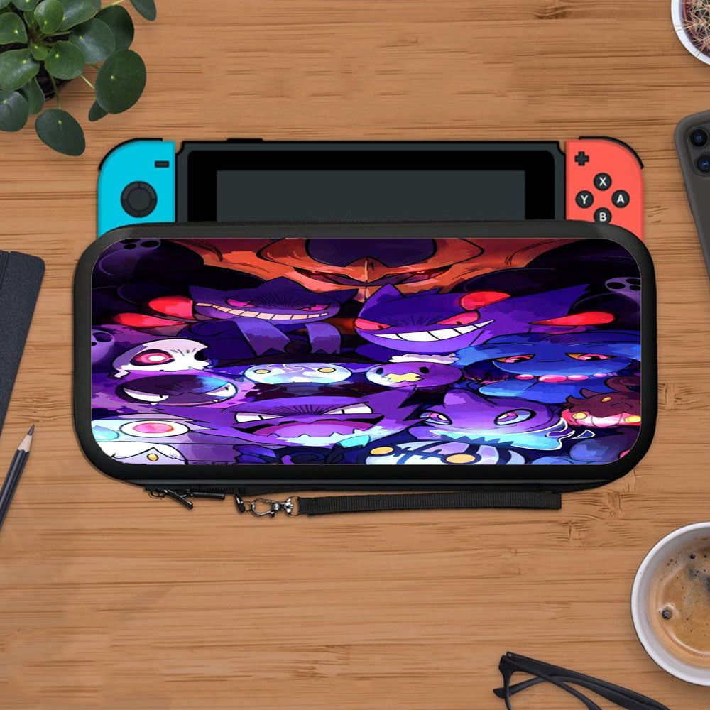 Pokemon Gengar Doodle Protective Carry Switch Nintendo Switch 2 Case