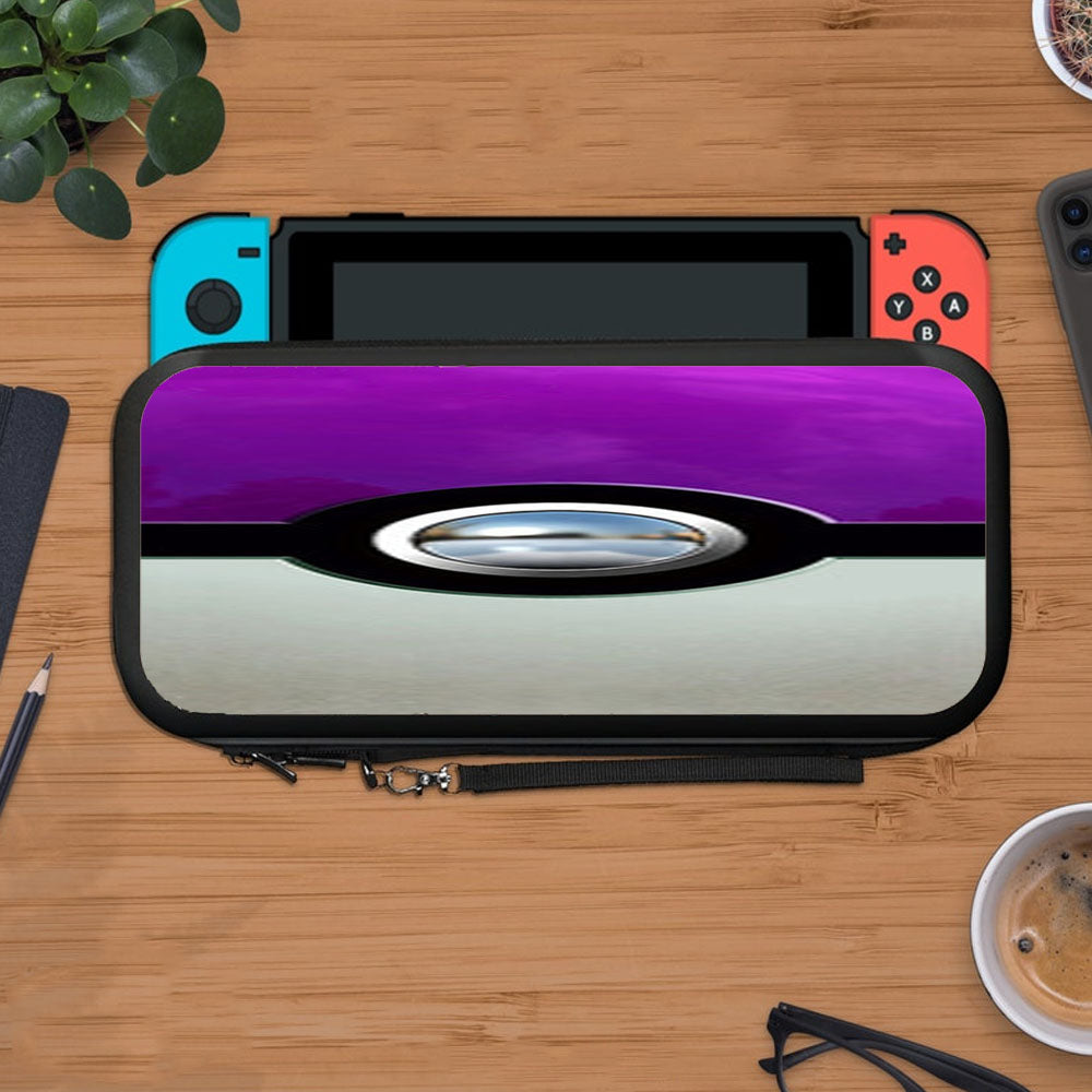 Pokemon Gengar Purple Pokeball Protective Carry Switch Nintendo Switch 2 Case