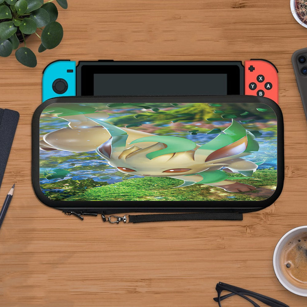 Pokemon Leafeon Awesome Wallpaper Protective Carry Switch Nintendo Switch 2 Case