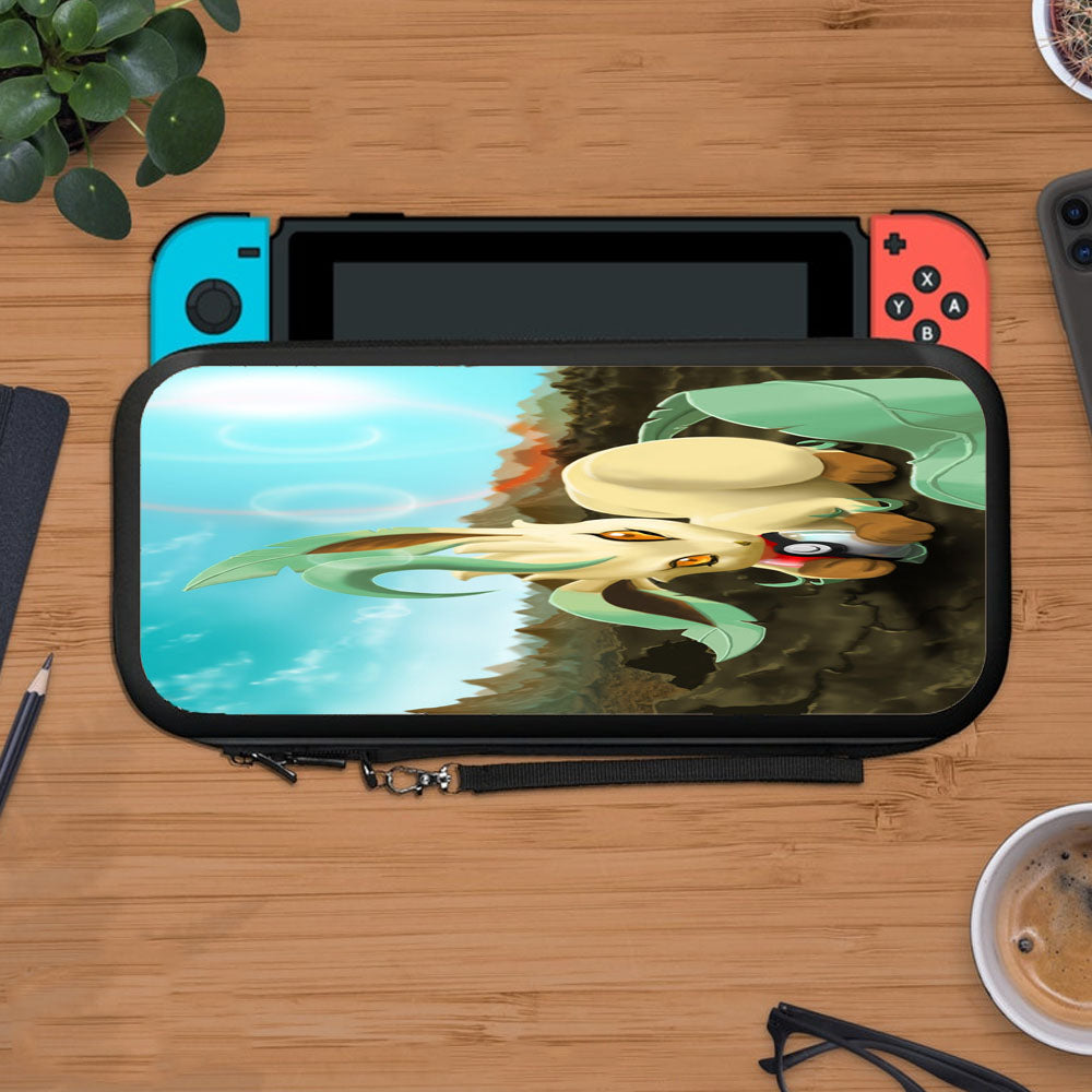Pokemon Leafeon Pokeball Protective Carry Switch Nintendo Switch 2 Case