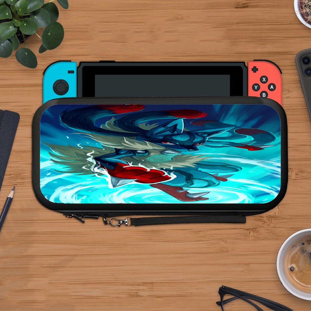 Pokemon Mega Lucario Protective Carry Switch Nintendo Switch 2 Case