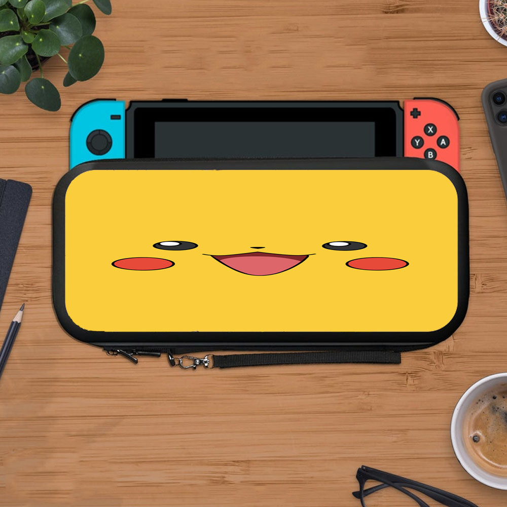 Pokemon Pikachu Happy Face Protective Carry Switch Nintendo Switch 2 Case