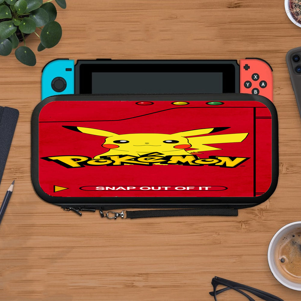 Pokemon Pokedex Pikacu Protective Carry Switch Nintendo Switch 2 Case