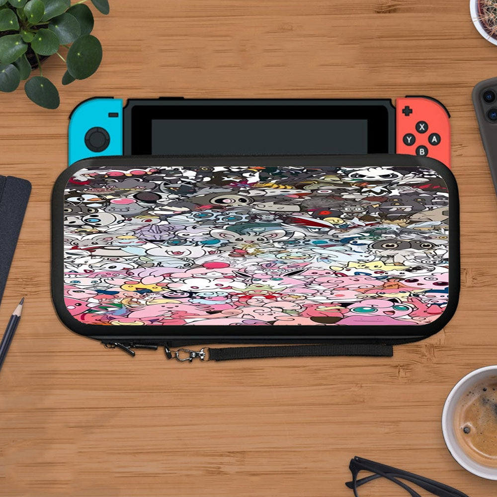 Pokemon Rainbow Wallpaper Protective Carry Switch Nintendo Switch 2 Case