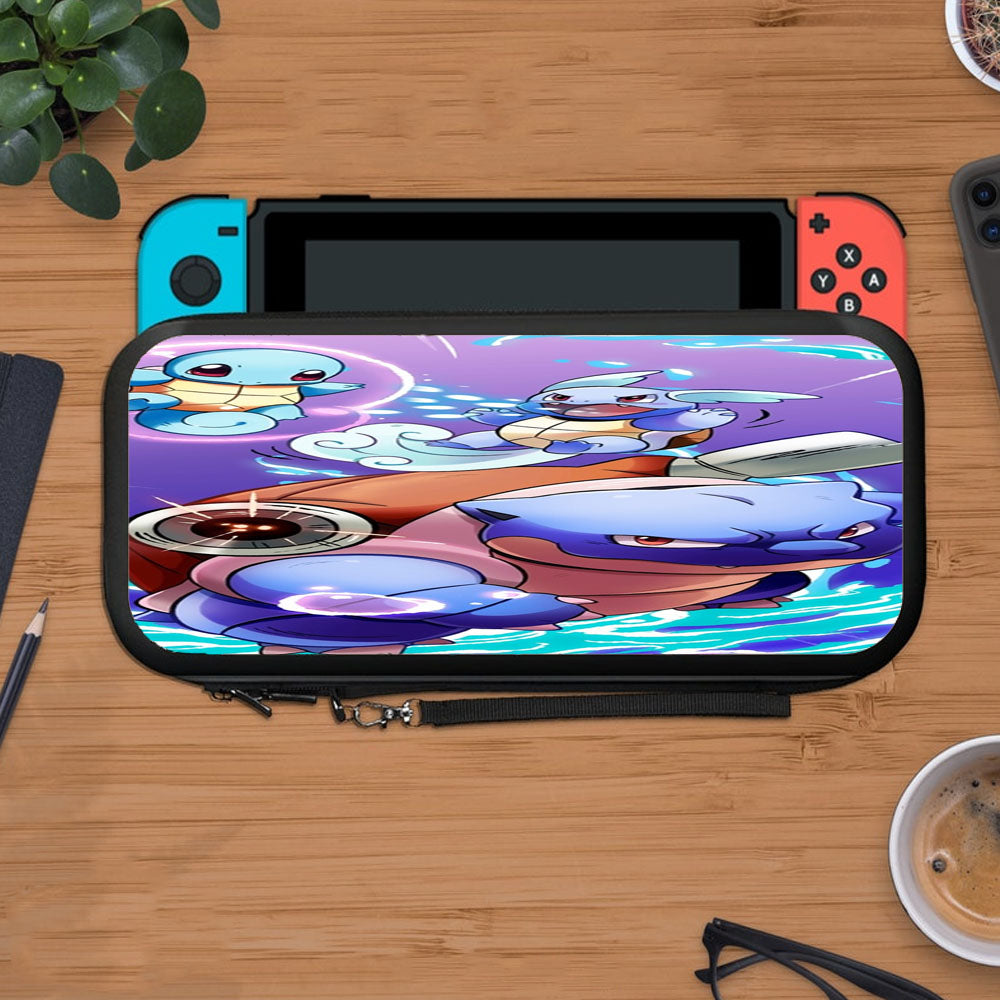 Pokemon Squirtle Line Evolve Protective Carry Switch Nintendo Switch 2 Case