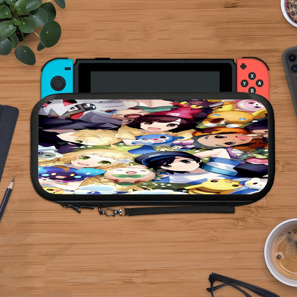 Pokemon Sun And Moon Paint Art Protective Carry Switch Nintendo Switch 2 Case