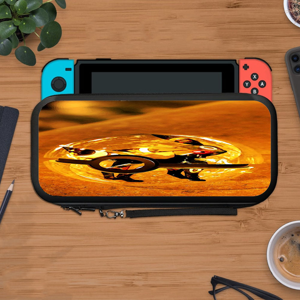 Pokemon Umbreon Pokebolas Canvas Protective Carry Switch Nintendo Switch 2 Case