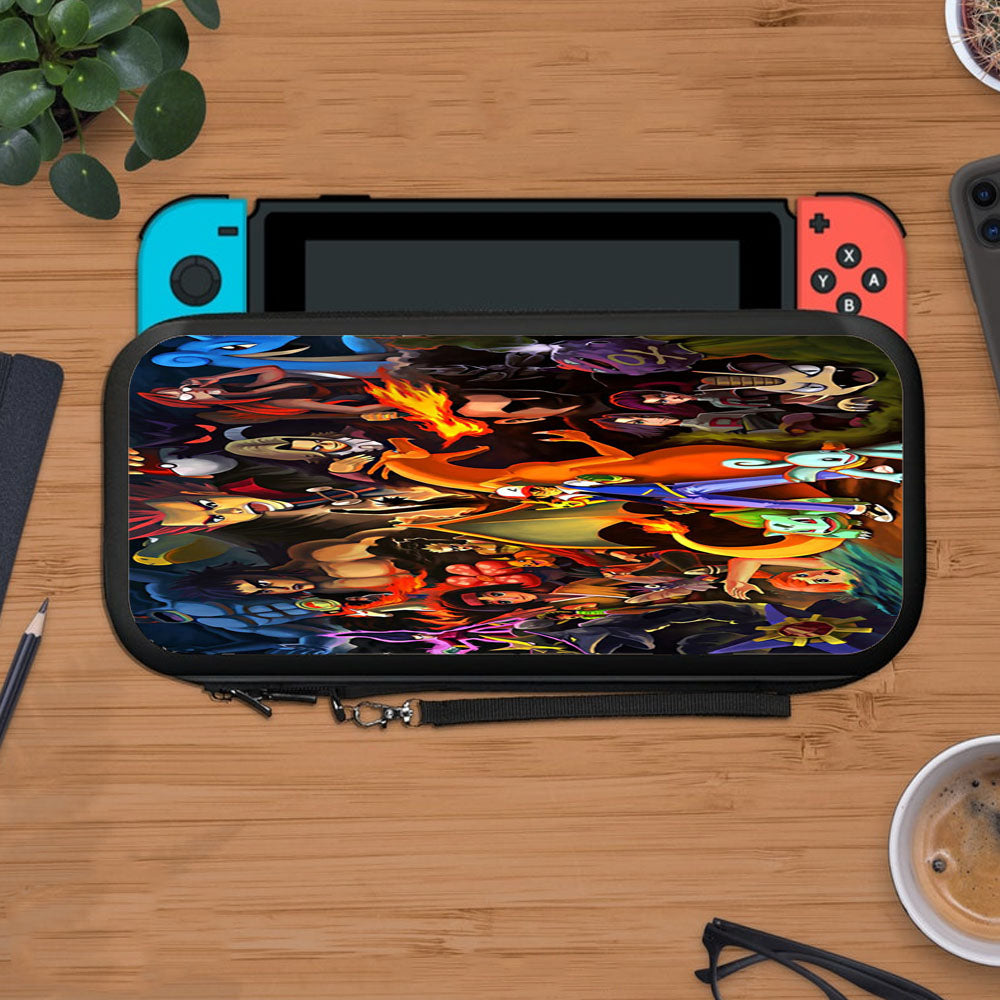 Pokemon Xy All Monsters Art Protective Carry Switch Nintendo Switch 2 Case