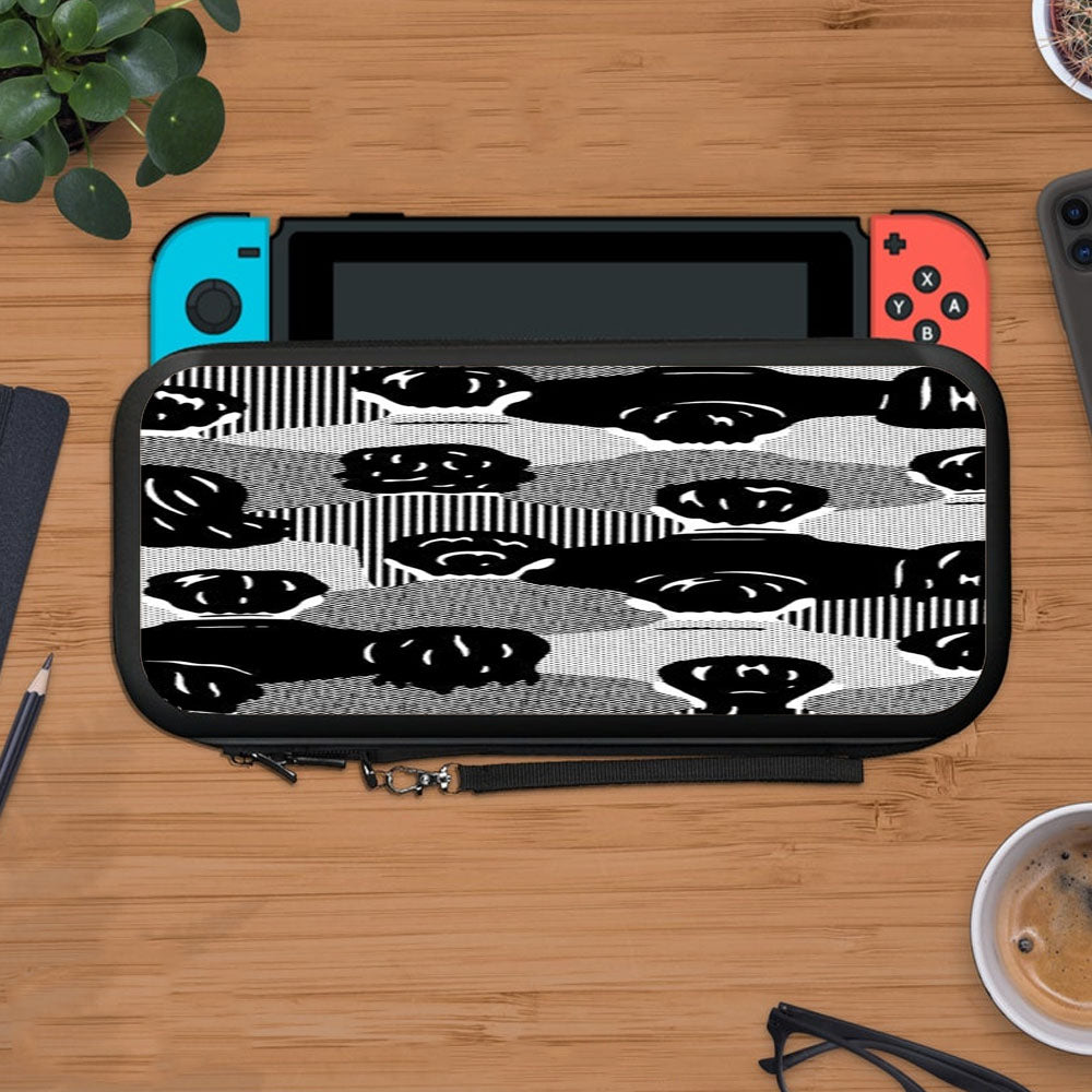 Pop Art Japan Culture Human Pattern Comic Style Protective Carry Switch Nintendo Switch 2 Case