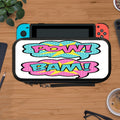 Pow Bam Balloon Comic Super Hero Wallpaper Protective Carry Switch Nintendo Switch 2 Case