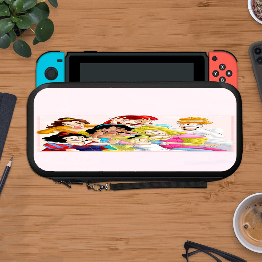 Princess Disney Funny Faces Protective Carry Switch Nintendo Switch 2 Case
