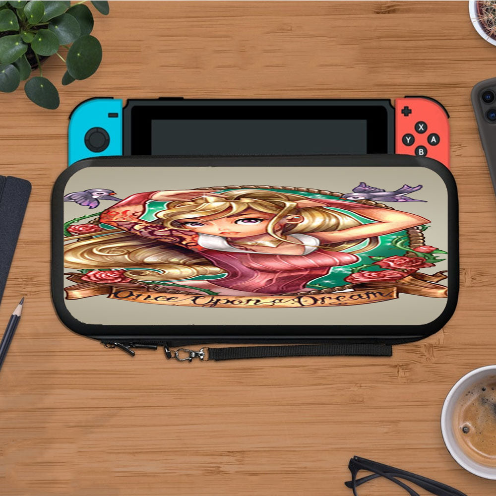 Princess Disney Tattoo Protective Carry Switch Nintendo Switch 2 Case