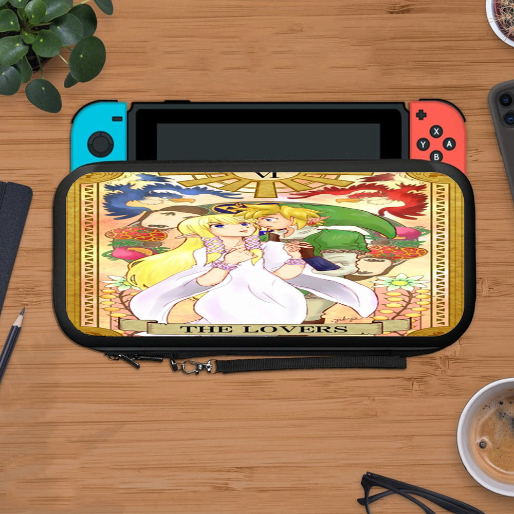 Princess Zelda And Link Hyrule Card Protective Carry Switch Nintendo Switch 2 Case