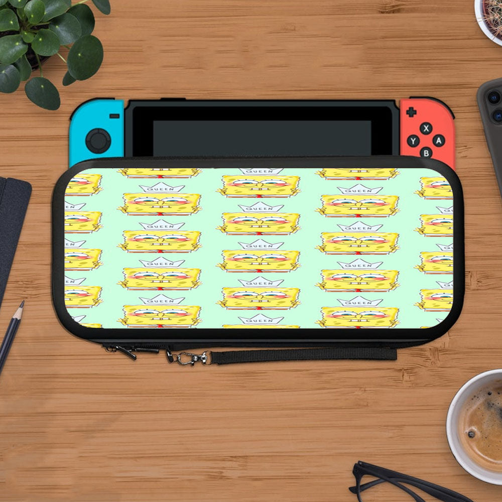 Queen Spongebob Wallpaper Protective Carry Switch Nintendo Switch 2 Case