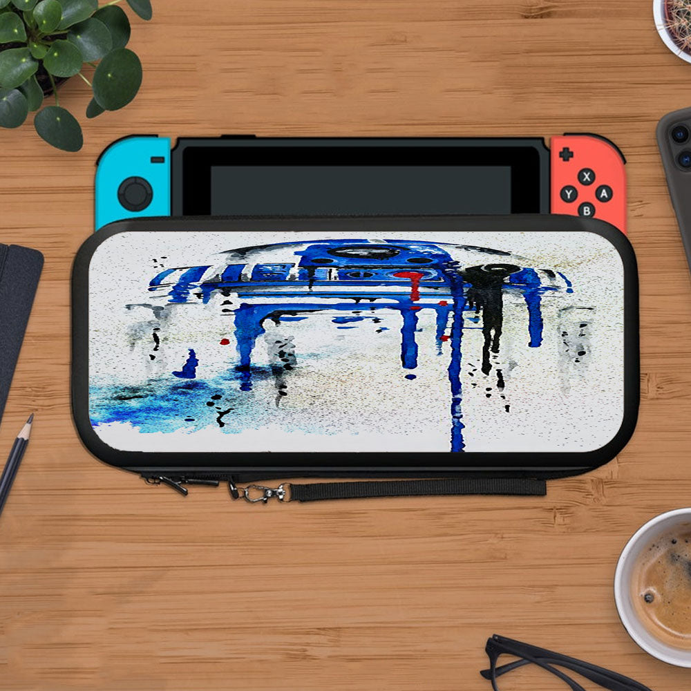 R2D2 Star Wars Paint Protective Carry Switch Nintendo Switch 2 Case
