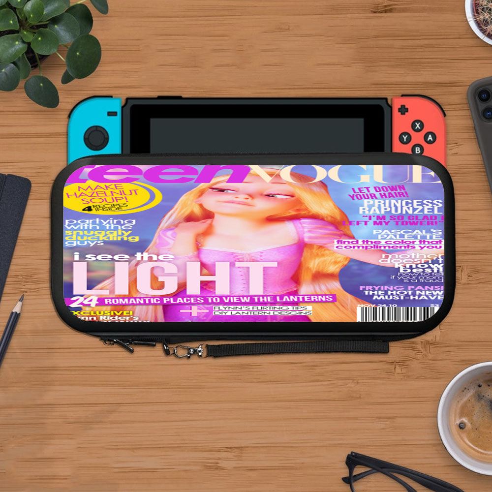 Rapunzel In Magazine Protective Carry Switch Nintendo Switch 2 Case