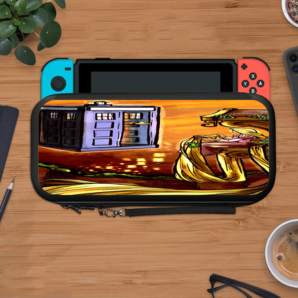 Rapunzel Tardis Doctor Who Protective Carry Switch Nintendo Switch 2 Case