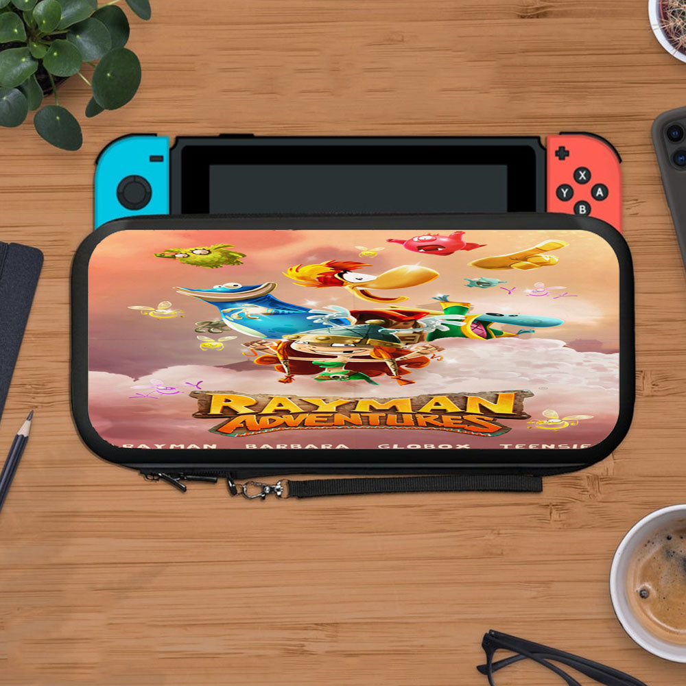 Rayman Adventure Rayman Barbara Globox Teensie Protective Carry Switch Nintendo Switch 2 Case