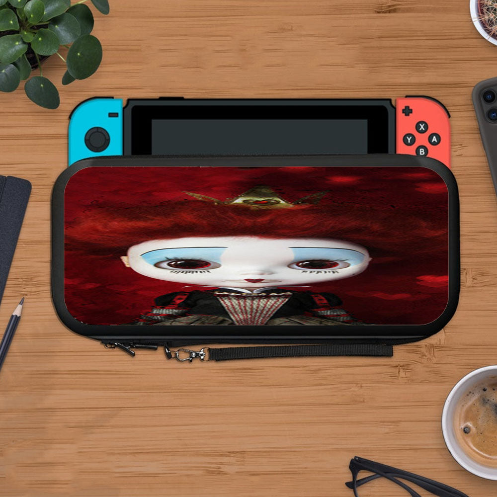Red Queen Alice In Wonderland Protective Carry Switch Nintendo Switch 2 Case