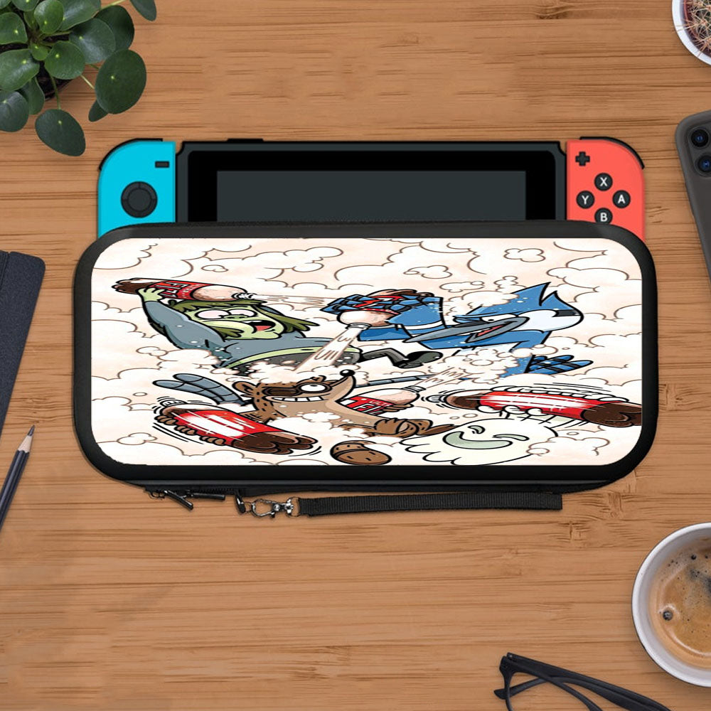 Regular Show Animated Comic Cover Protective Carry Switch Nintendo Switch 2 Case