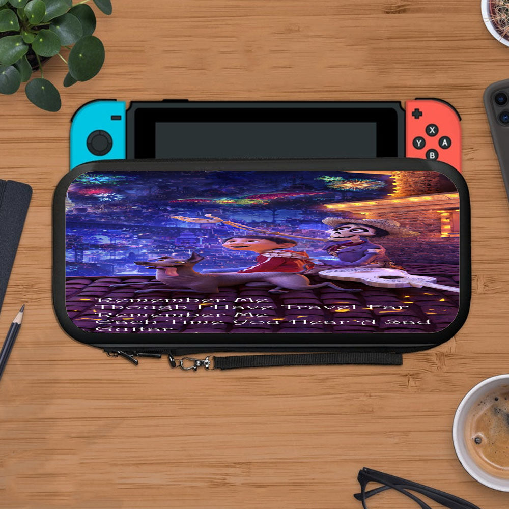 Remember Me Lyrics Coco Disney Movie Protective Carry Switch Nintendo Switch 2 Case