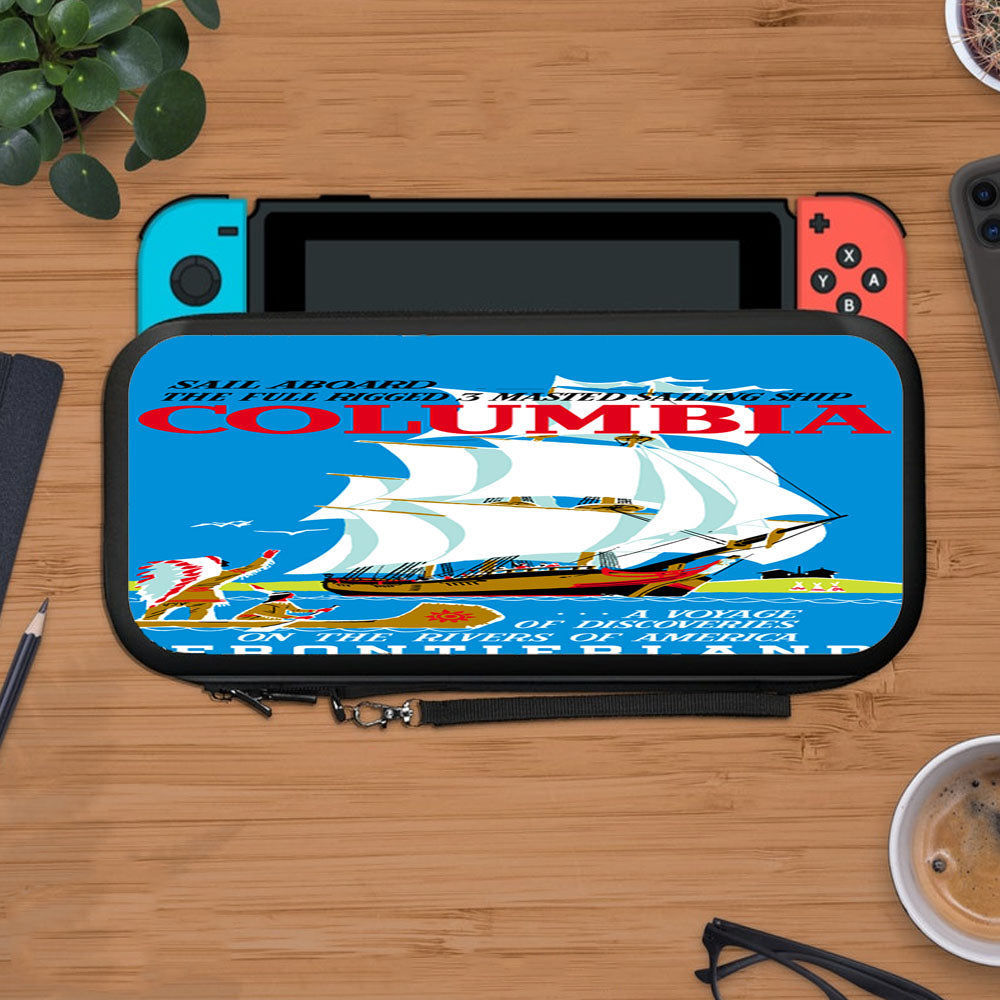 Retro Disneyland Attraction Posters Protective Carry Switch Nintendo Switch 2 Case