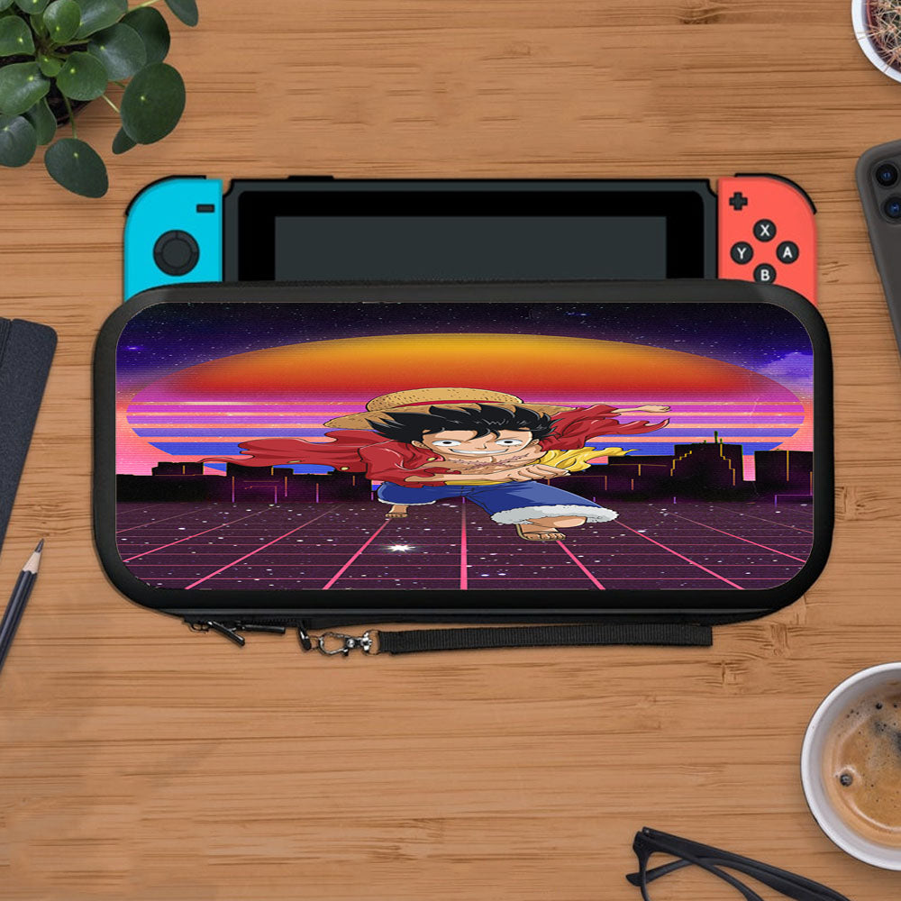 Retro Monkey D Luffy Protective Carry Switch Nintendo Switch 2 Case