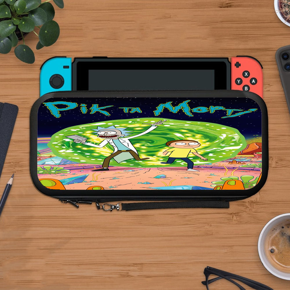 Rick %26 Morty Contains Protective Carry Switch Nintendo Switch 2 Case
