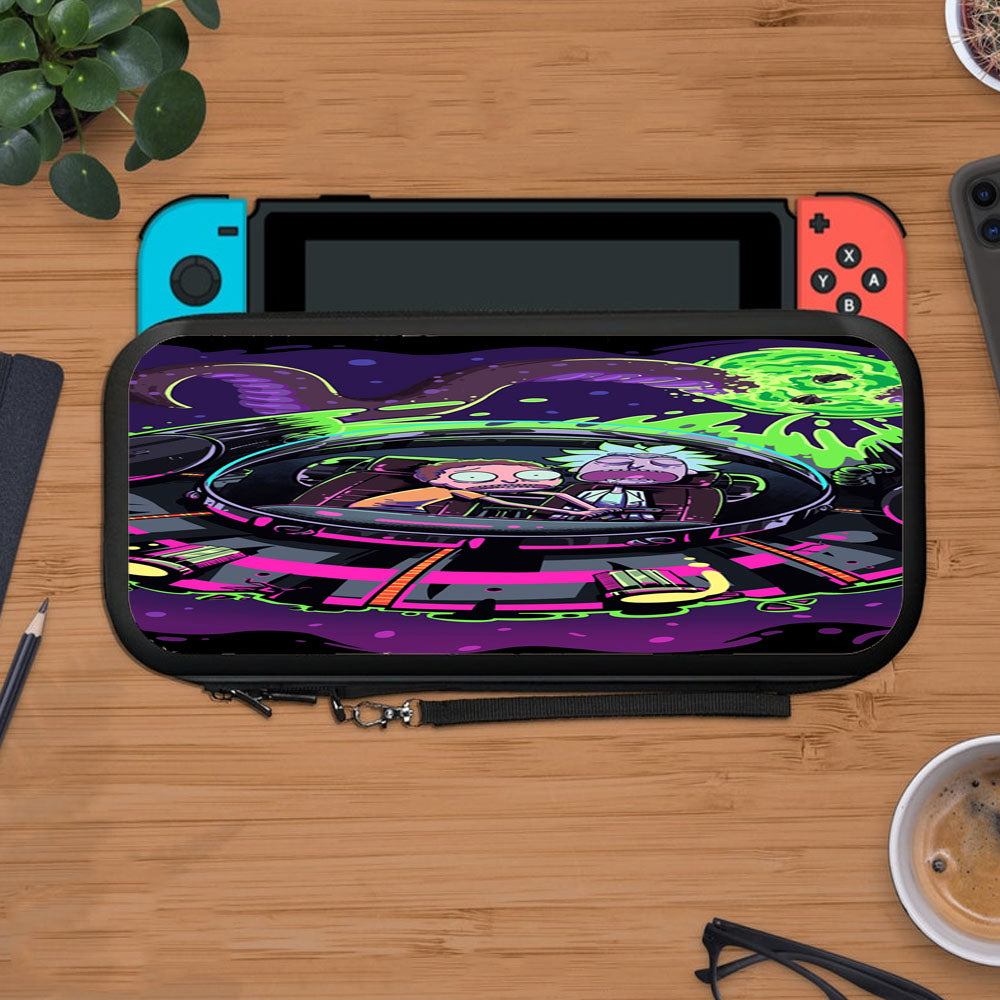 Rick %26 Morty Fanart Protective Carry Switch Nintendo Switch 2 Case