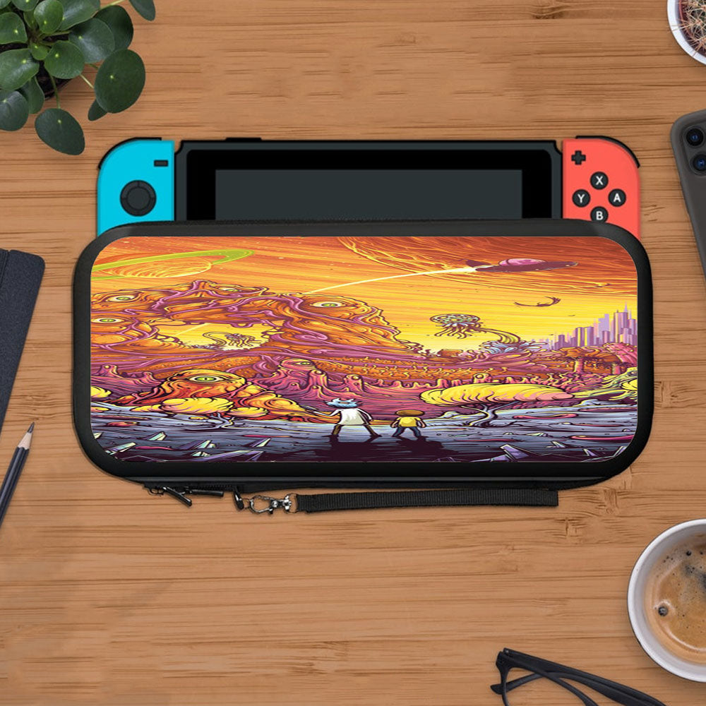 Rick And Morty Adventure Protective Carry Switch Nintendo Switch 2 Case