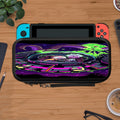 Rick And Morty Alien Flying Saucer Purple Protective Carry Switch Nintendo Switch 2 Case