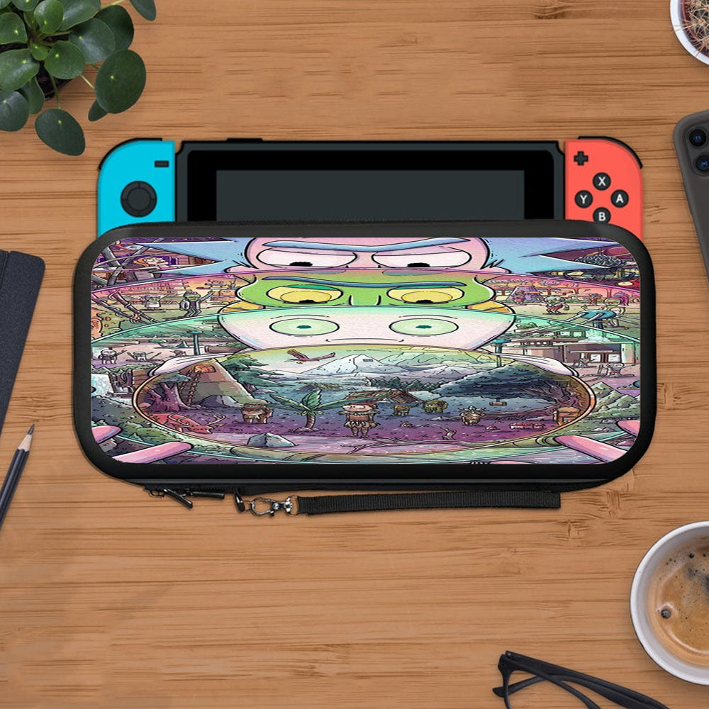 Rick And Morty Ception Protective Carry Switch Nintendo Switch 2 Case