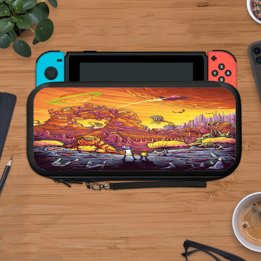 Rick And Morty Dirty Planet Protective Carry Switch Nintendo Switch 2 Case