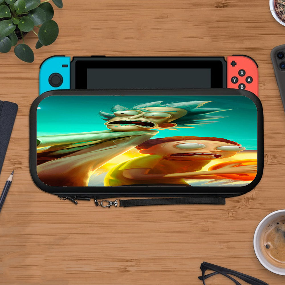 Rick And Morty Dragon Ball Protective Carry Switch Nintendo Switch 2 Case