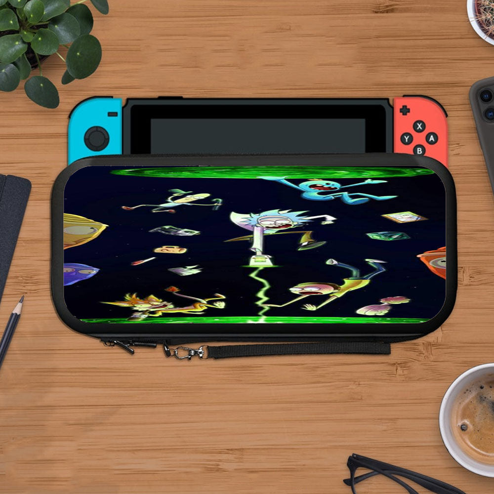 Rick And Morty Fan Art Protective Carry Switch Nintendo Switch 2 Case