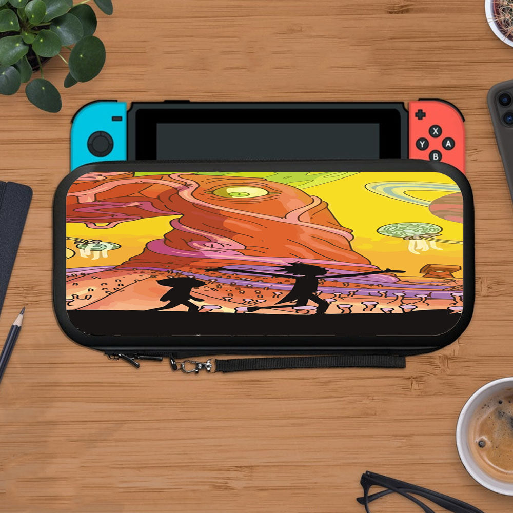 Rick And Morty Fantasy Protective Carry Switch Nintendo Switch 2 Case